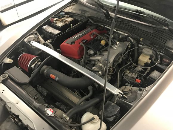 Engine bay was clean!