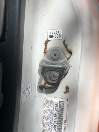 Random rust areas that will need to be taken care of asap