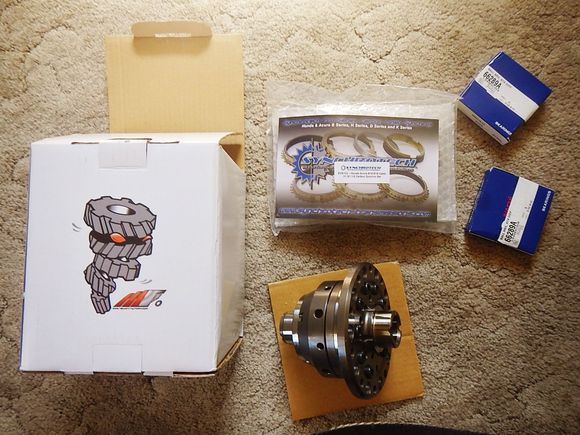 LSD differential, new syncros.