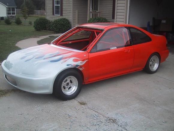 1995 Honda Civic Coupe EX Drag Car