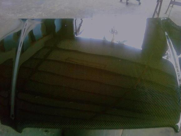 Hood after clear