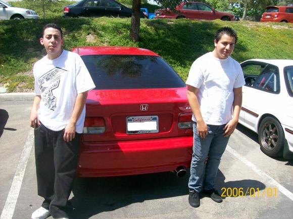 me,my homie on thr right and my civic si at the eibach honda meet.it was tight