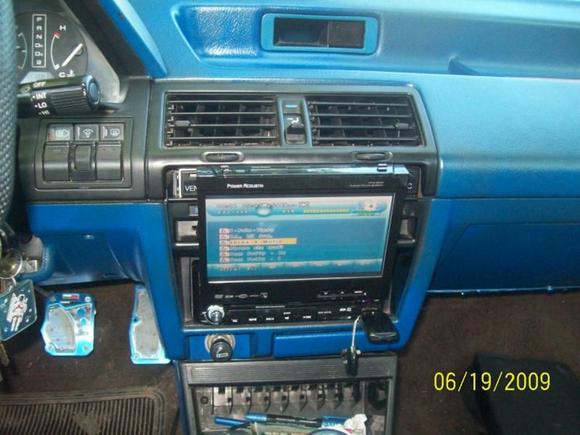 my dvd player i installed in my honda