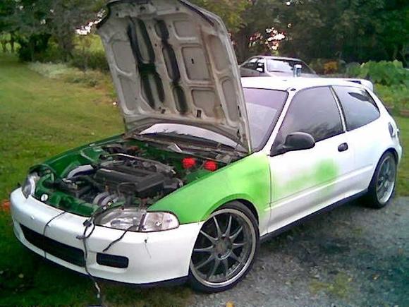 1992 Honda civic cx hatch w/ 99 integra ls everything