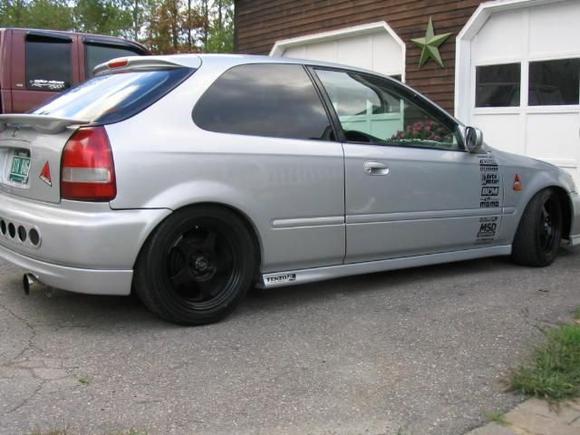1999 Honda civic cx - typer