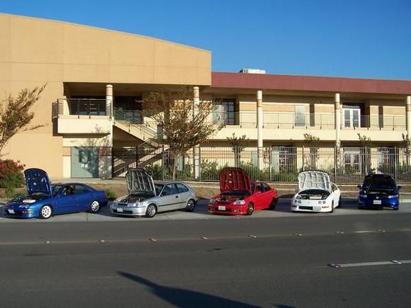 THE VANG BROTHER'S RIDE...ALL HONDA!!!