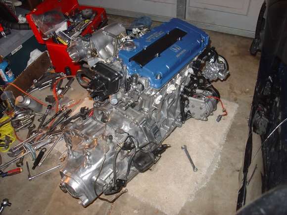 B18C R Prepped for Install