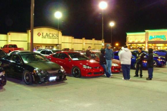 a couple of tha local rsx's