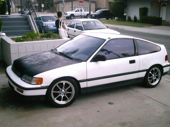 I love a white crx