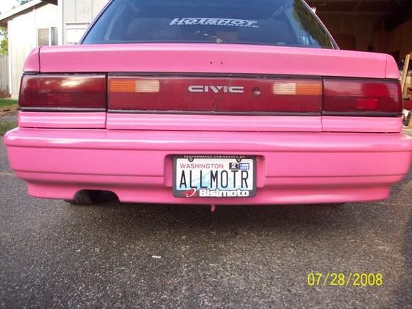 The License plate says it all.