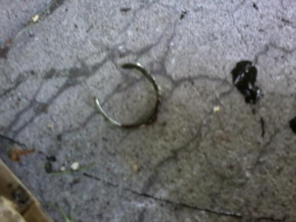 Retaining ring for passenger CV Axle