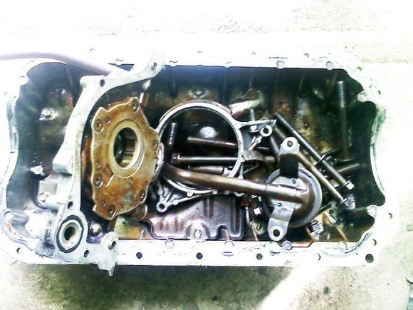 ZC oil pan and pump