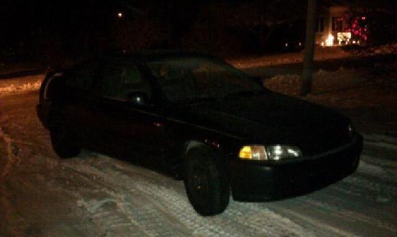 The night I went a picked her up. COMPLETELY stock.