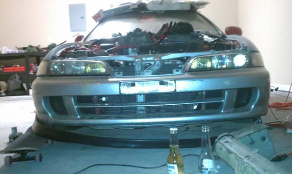 1 of 5 hang test during conversion