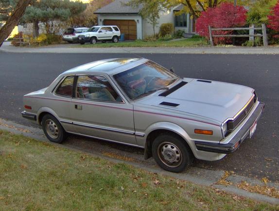 My little Honda. I use it as a daily driver unless there is snow on the ground. It looks good from 50 feet! :-)
