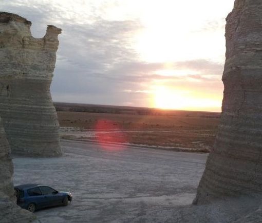 the only intresting landmark in kansas.