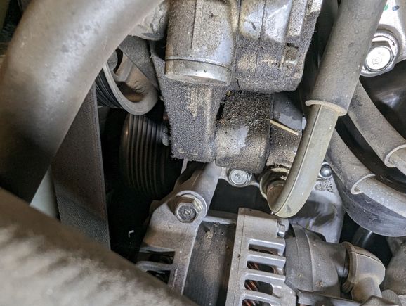 Power steering front bottom