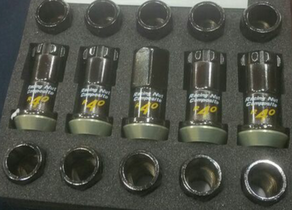 Project kiks lug nuts to go on the arp extended studs