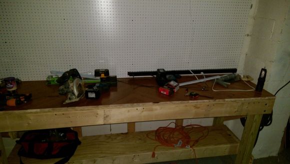 Built a new work bench