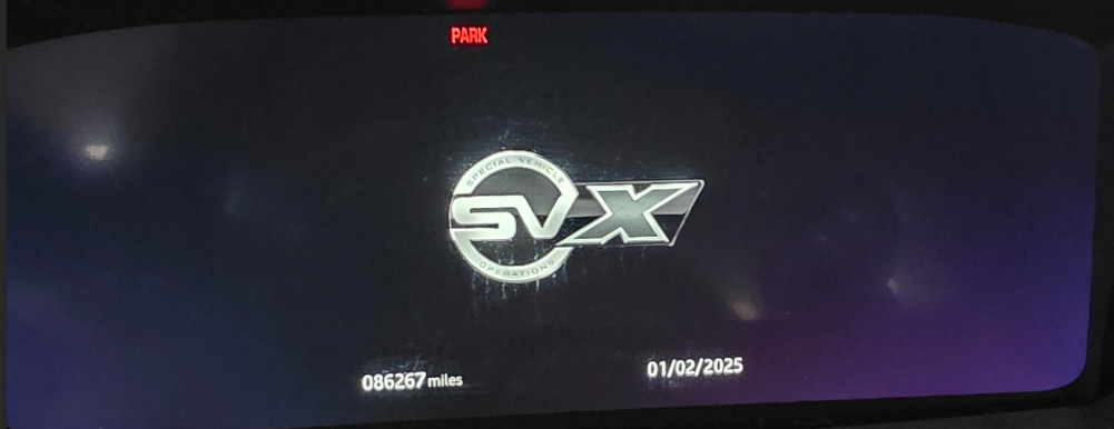 svx bootup screen
