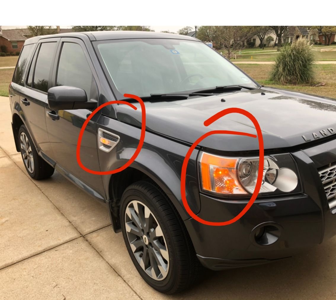 Turn signal stays illuminated solid with ignition off Land Rover