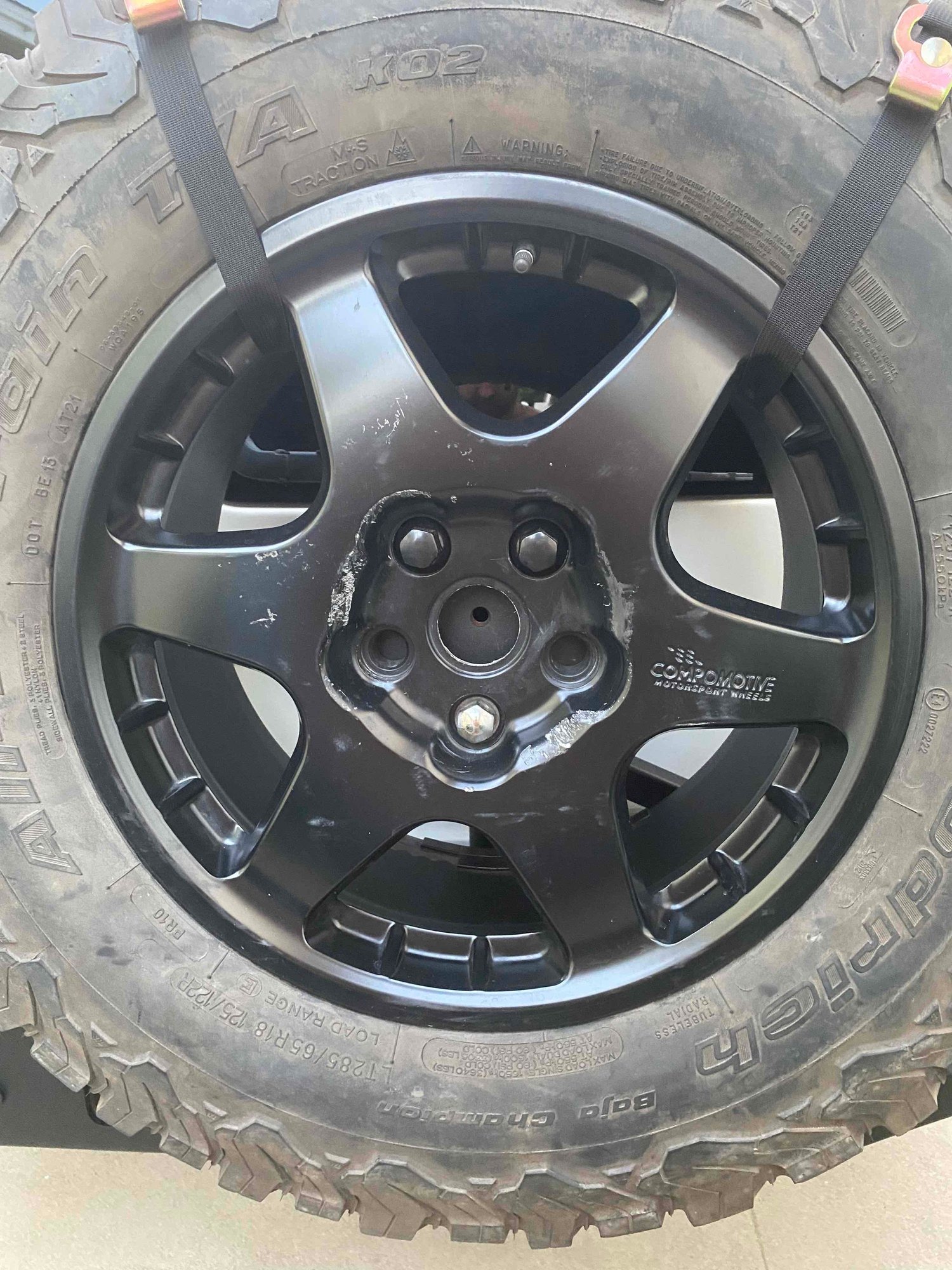 Wheels and Tires/Axles - Compomotive wheels - 18" set of 5 (tires not included) - Used - -1 to 2026  All Models - Orange, CA 92866, United States