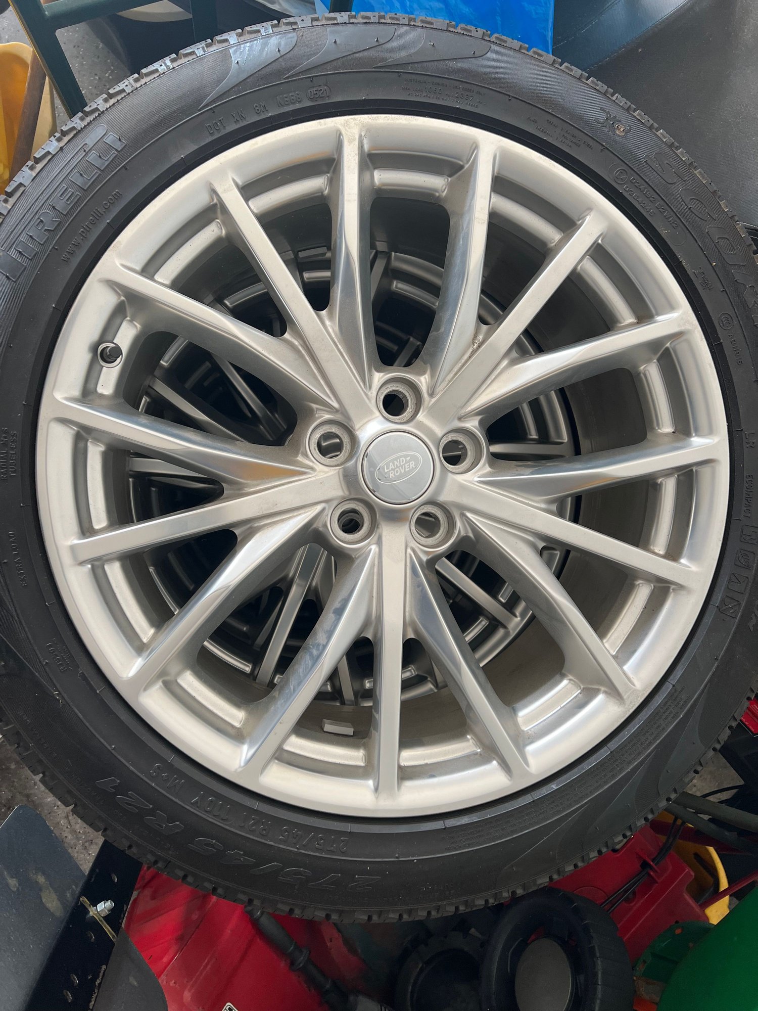 Wheels and Tires/Axles - Genuine Range Rover 5091 Techno Spider 21″ inch Alloy Wheels - Used - 2015 to 2022 Any Make All Models - East Rutherford, NJ 07073, United States