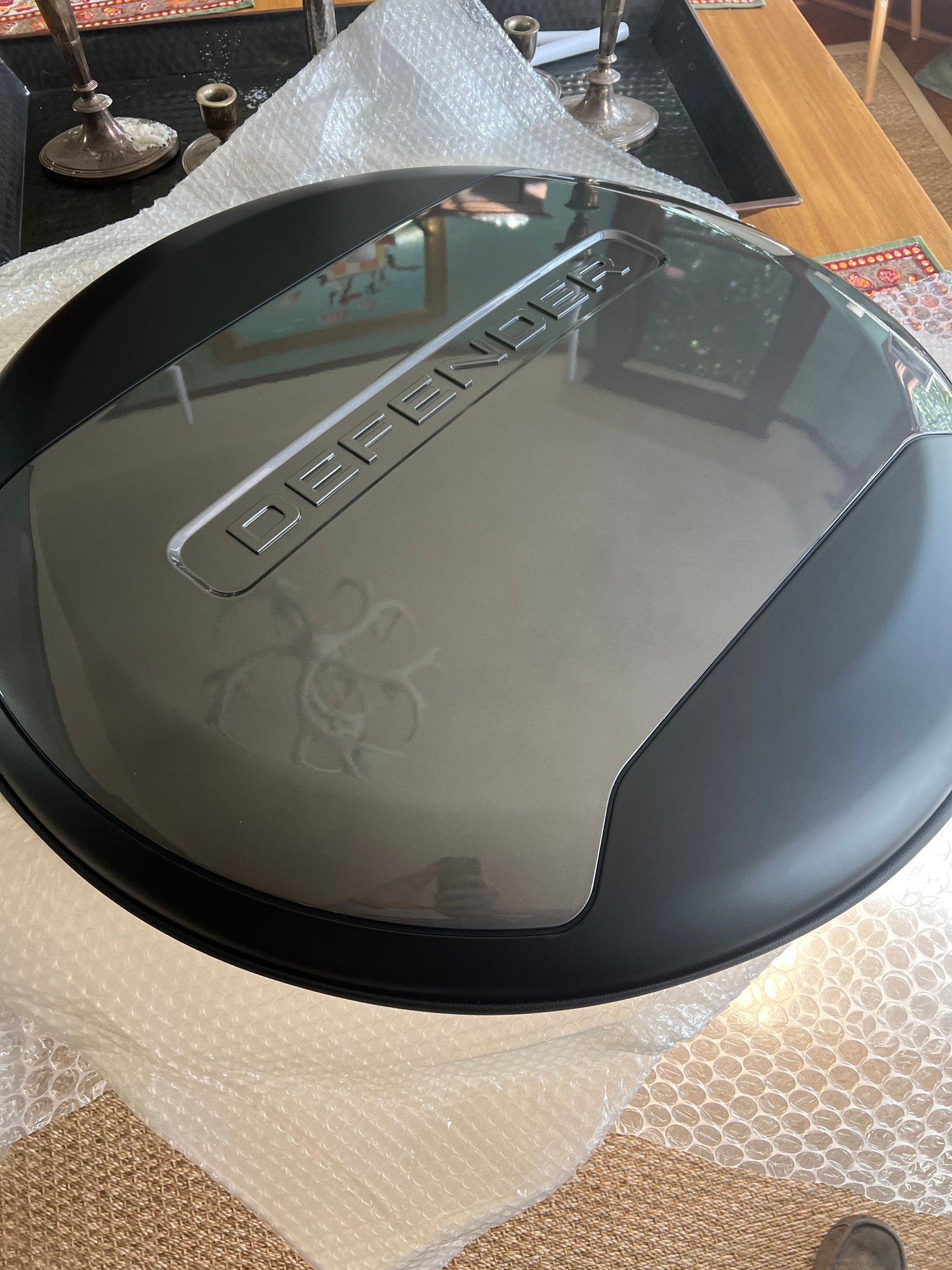 Exterior Body Parts - Eiger Grey Vulkan UK early 2022 Defender L663 Tire Cover - Used - 2020 to 2023 Land Rover Defender 110 - 2020 to 2023 Land Rover Defender 90 - Portland, OR 97214, United States