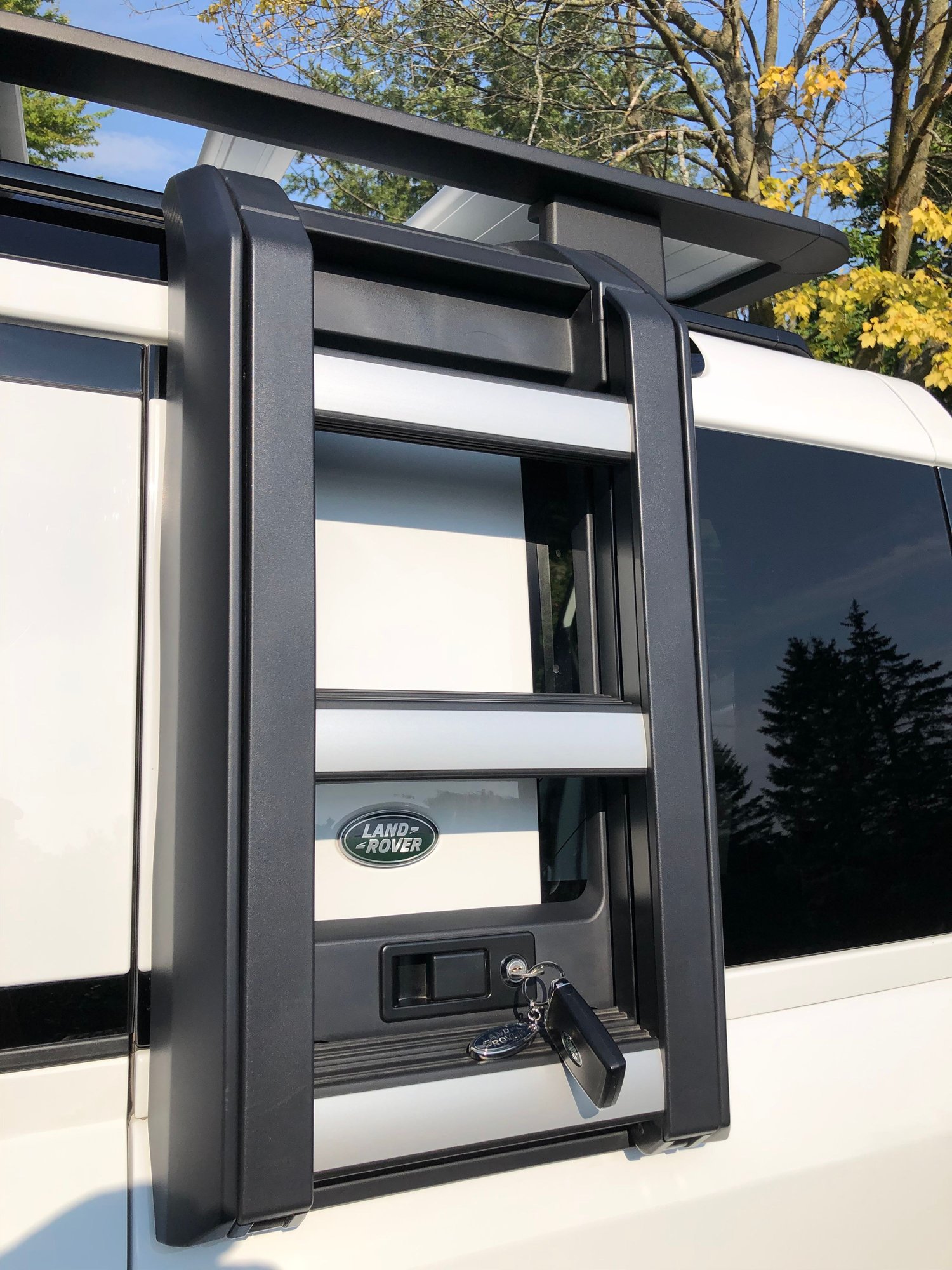 Miscellaneous - Land Rover Defender OEM roof rack & ladder - Used - 0  All Models - Rochester Hills, MI 48309, United States