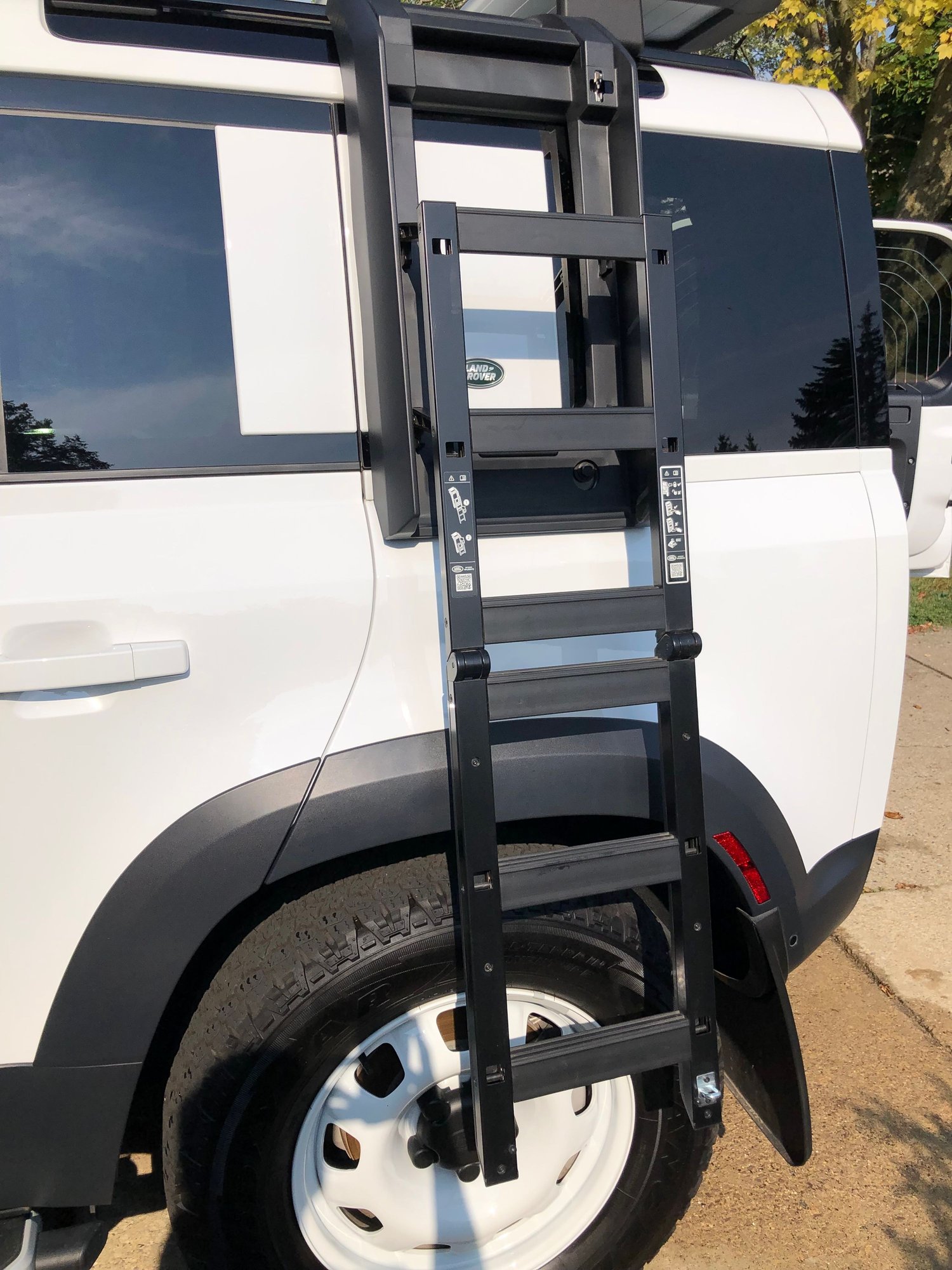 Miscellaneous - Land rover Defender OEM roof rack and OEM ladder from 30th Anniversay Defender - Used - 2020 to 2023 Land Rover Defender 110 - Rochester Hills, MI 48309, United States