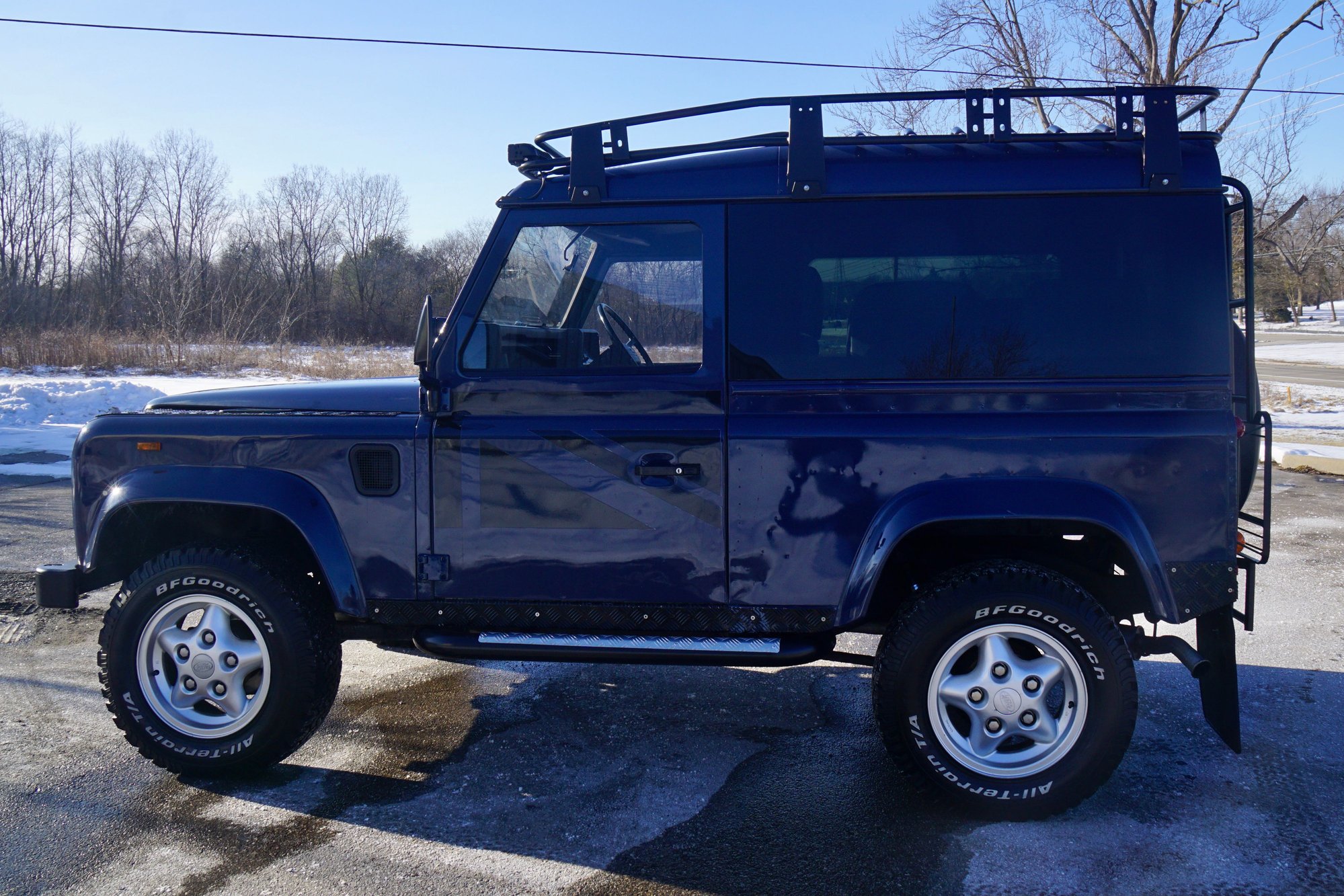 1989 Land Rover Range Rover - 1989 Right Hand Drive Defender 90 Turbo Diesel - Used - VIN SALLDVAB7FA376782 - 157,600 Miles - 4 cyl - 4WD - Manual - SUV - Blue - Ann Arbor, MI 48103, United States
