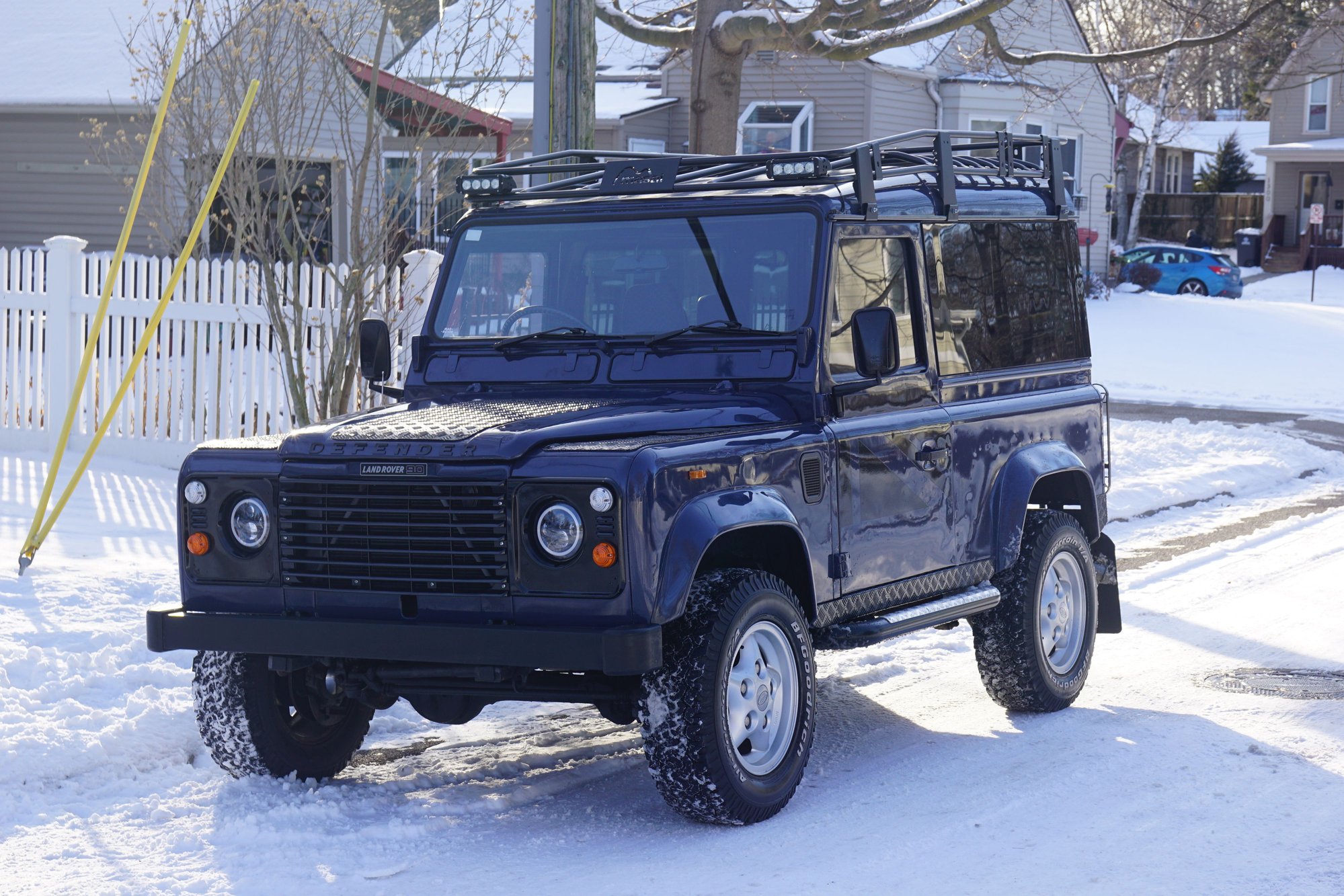 1989 Land Rover Range Rover - 1989 Right Hand Drive Defender 90 Turbo Diesel - Used - VIN SALLDVAB7FA376782 - 157,600 Miles - 4 cyl - 4WD - Manual - SUV - Blue - Ann Arbor, MI 48103, United States