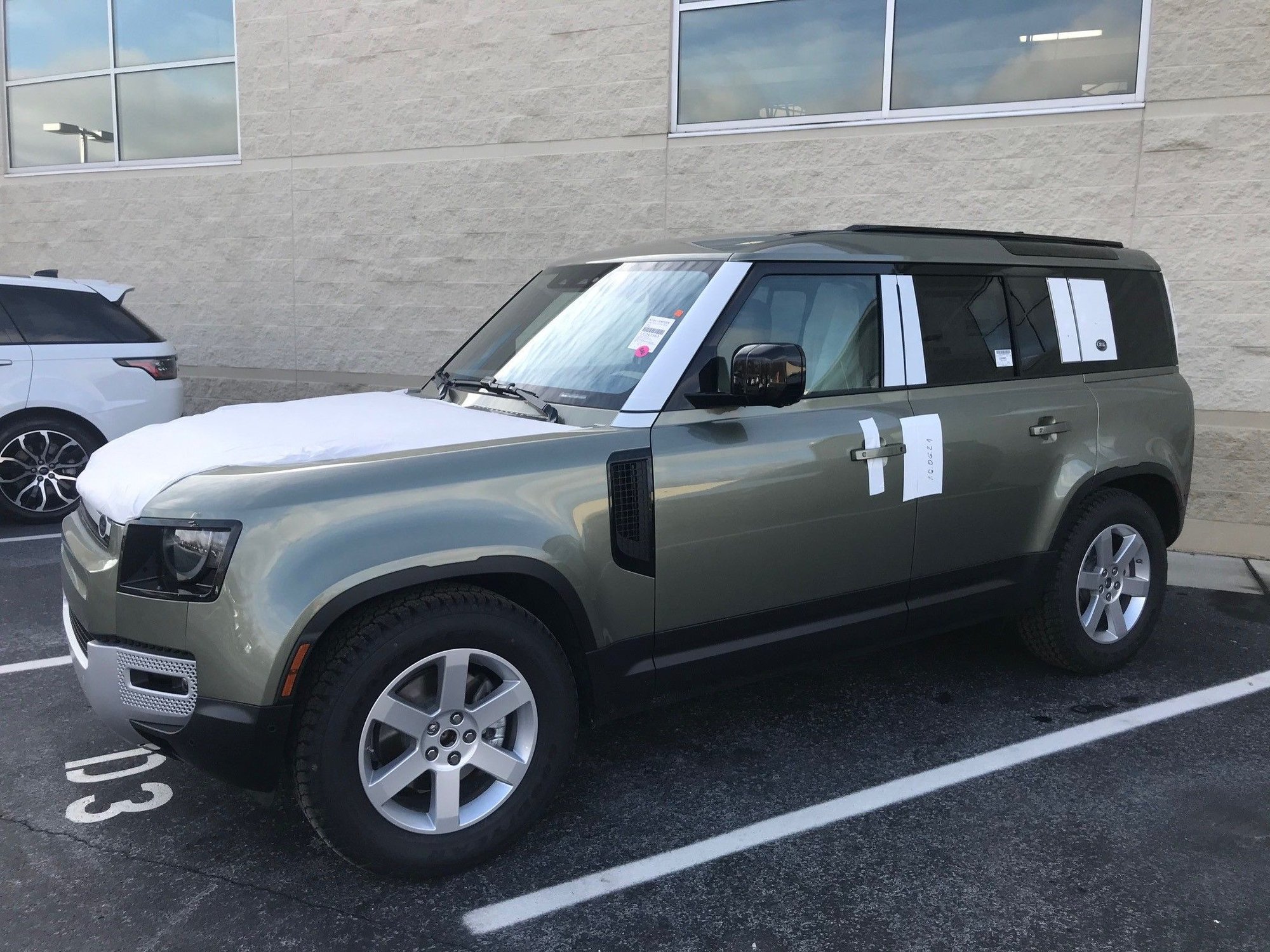 The day before I took delivery. How it arrived off the truck