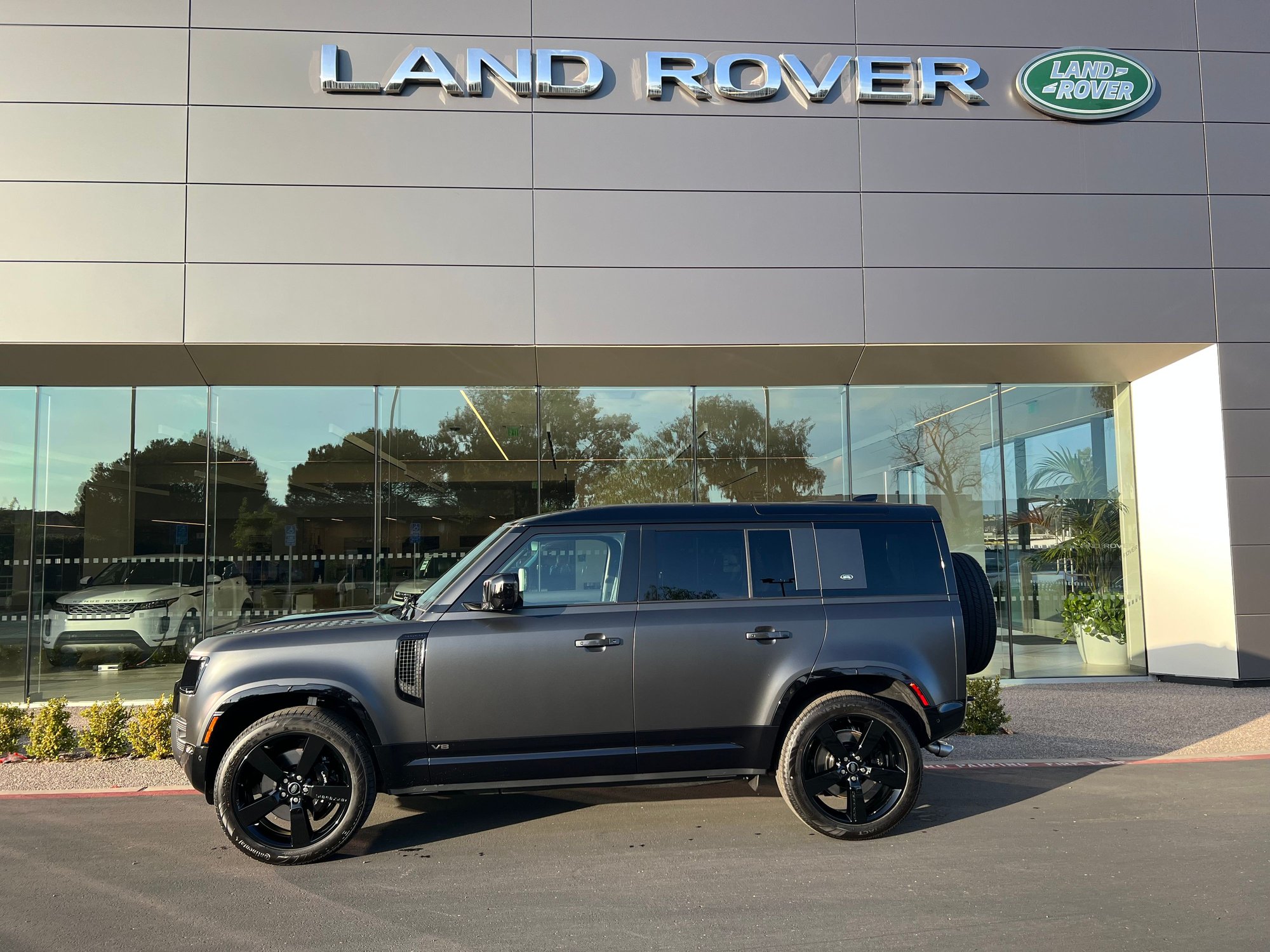 Wheels and Tires/Axles - 22" gloss black wheel and tire from my V8 Defender for sale! - Used - 2023 Land Rover Defender 110 - San Diego, CA 92130, United States