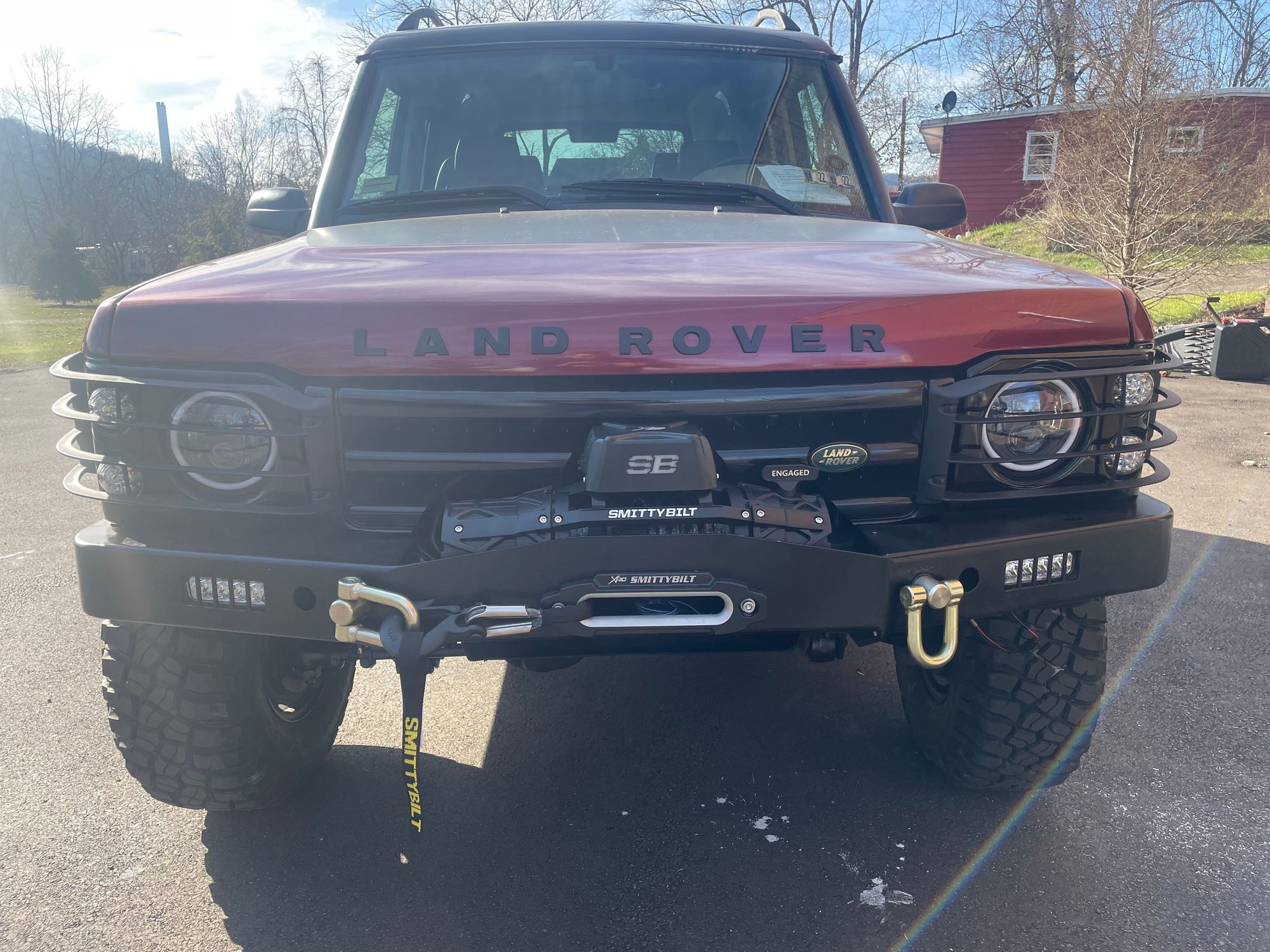 2001 Land Rover Discovery - 2001 Discovery 2 SE - Modified - Used - VIN SALTY12481A702020 - 119,500 Miles - 8 cyl - 4WD - Automatic - SUV - Red - Beaver, PA 15009, United States