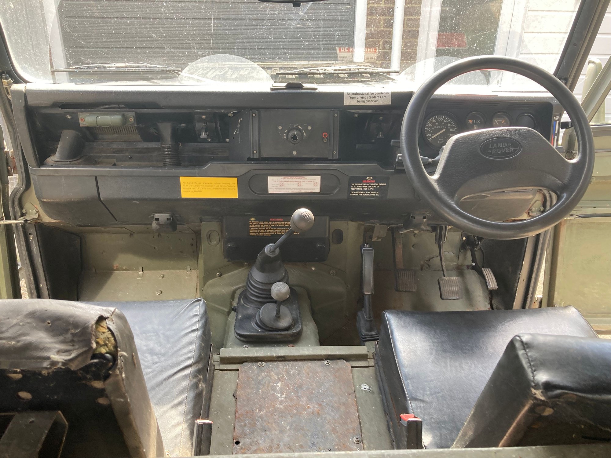 1994 Land Rover Defender 90 - Ex-army Land Rover 90 - Used - VIN SALLDVAC7LA938508 - 25,093 Miles - 4 cyl - 4WD - Manual - Convertible - Other - Ringmer BN85JU, United Kingdom