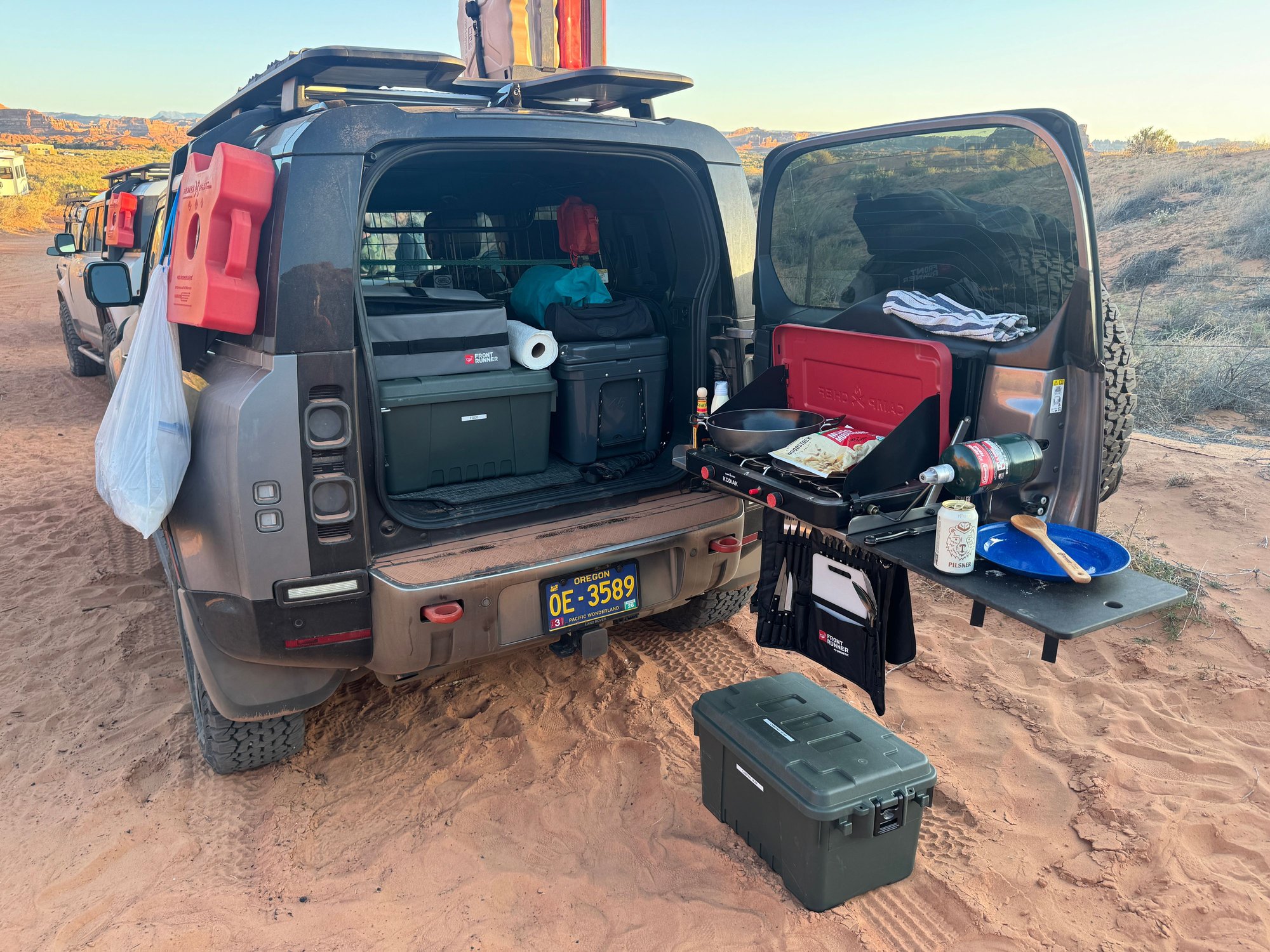 The rear table is invaluable