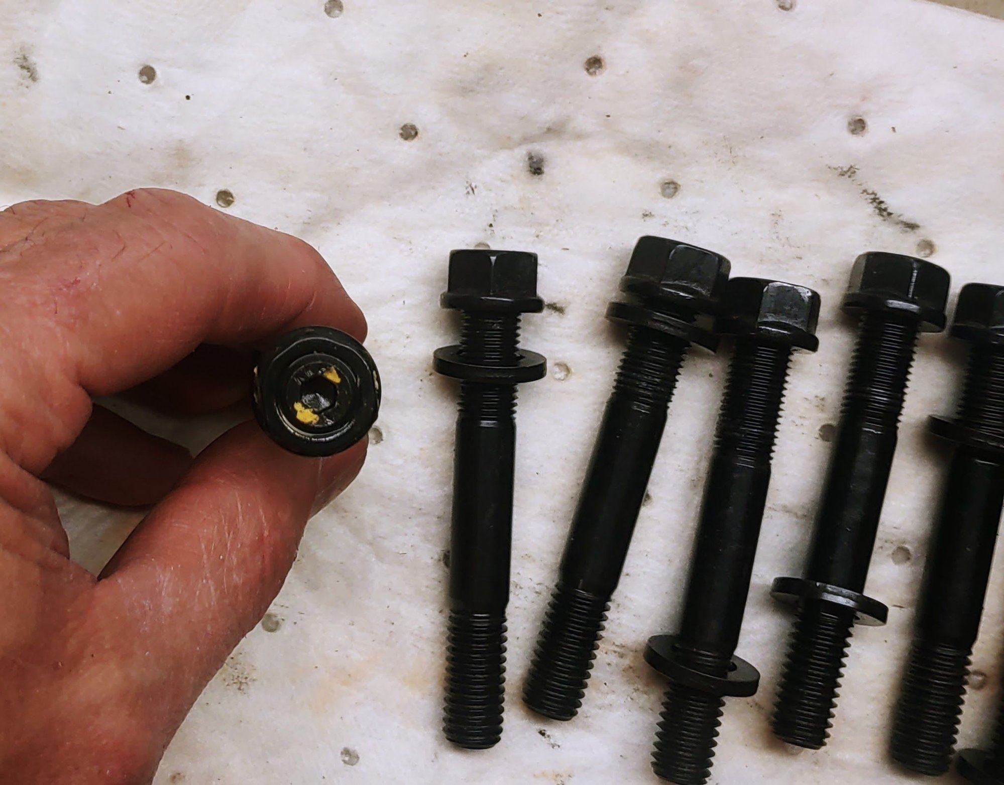Engine - Internals - Land Rover V8 ARP Head Studs - full set - Used - 1970 to 2004 Land Rover All Models - Lynchburg, VA 24503, United States