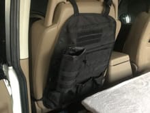 Going to get a second one of these, just $20 from amazon and a boatload of storage in these Molle seatback covers. 