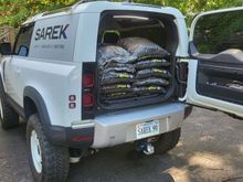 This is 10 x 2 cubic ft bags of mulch loaded in with room to spare!  