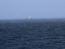 Entering the Aleutian Islands