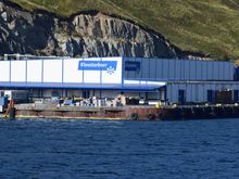 American Seafoods Group owned Distribution Warehouse: Kloosterboer. This is where we offload the frozen already processed fish.