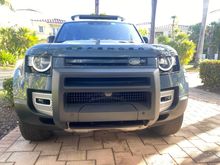 OEM winch mount cover