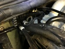 back-flushing the heater core