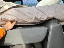 Rise from the lower seats do create a slight bump