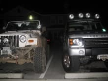 7inch lift on 35&quot; jeep VS 5&quot;lift 305/70/16 Discovery