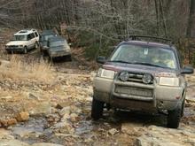 John Leading the way in his FreeLander