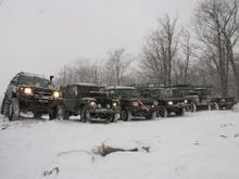 Everyone on top of the hill in the Laurel Nat'l Forest. (1/8/2011)