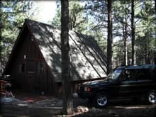 Our cabin in Flagstaff........ i miss it already