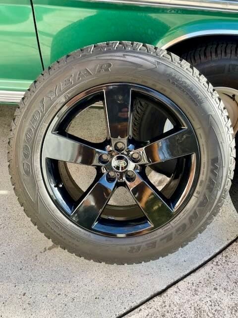 Wheels and Tires/Axles - Custom Black Gloss OEM 20" Land Rover Defender 5098 Wheels w Goodyear Wrangler Tires - Used - All Years  All Models - Atlanta, GA 30350, United States